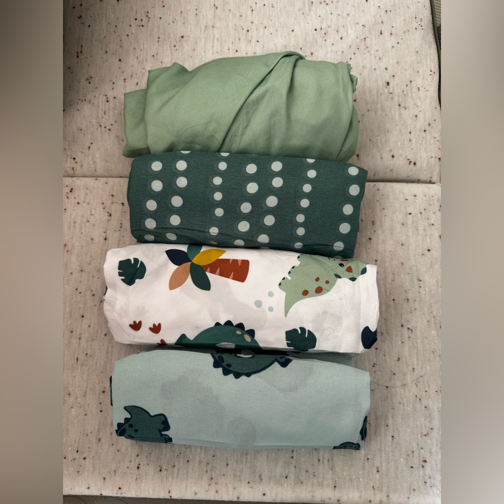 Bassinet sheets and two bassinet covers